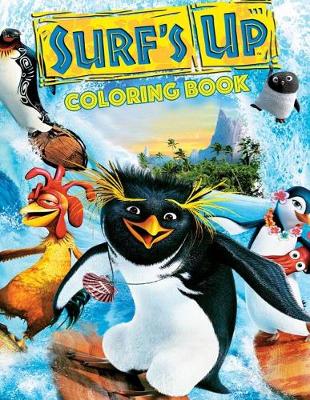 Book cover for Surfs Up Coloring Book