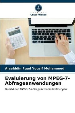 Cover of Evaluierung von MPEG-7-Abfrageanwendungen