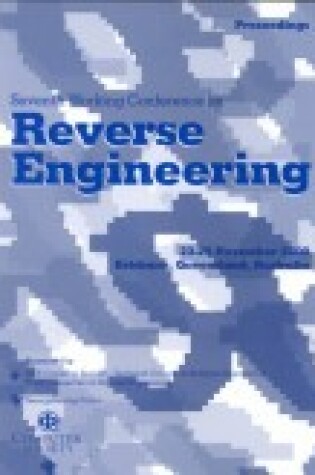 Cover of Working Conference on Reverse Engineering