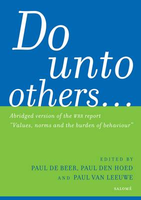 Cover of Do unto others...