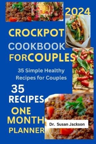 Cover of Crockpot Cookbook for Couples 2024