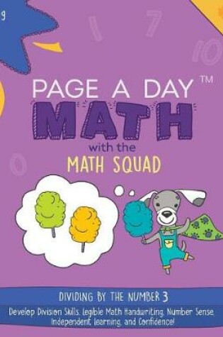 Cover of Page a Day Math Division Book 3