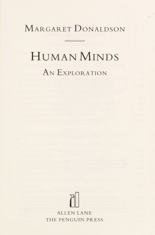Cover of Human Minds