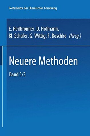 Cover of Neuere Methoden