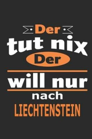 Cover of Der tut nix Der will nur nach Liechtenstein