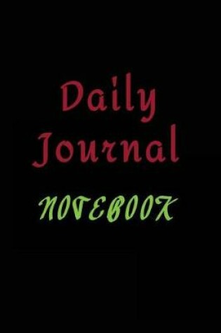 Cover of Daily Journal Notebook