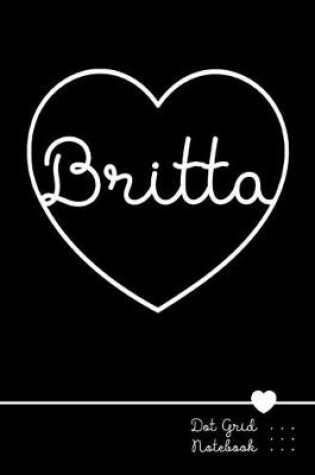 Cover of Britta Dot Grid Notebook