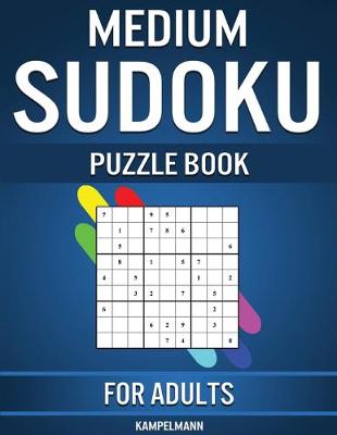 Book cover for Medium Sudoku Puzzles Book for Adults