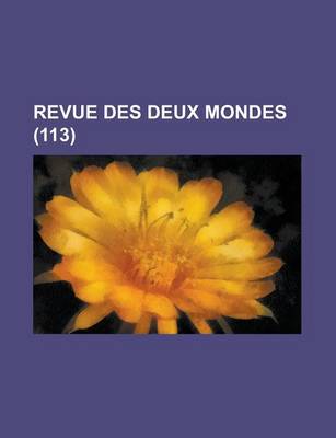 Book cover for Revue Des Deux Mondes (113)