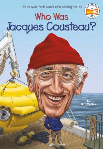 Book cover for Who Was Jacques Cousteau?