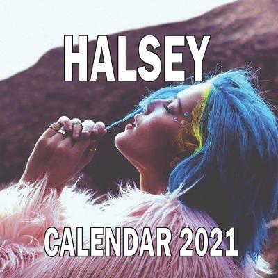 Book cover for Halsey Calendar 2021