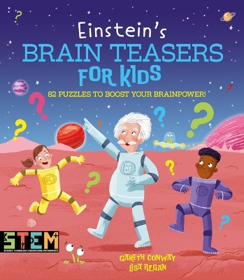 Book cover for Einstein's Brain Teasers for Kids