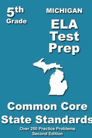 Cover of Michigan 5th Grade ELA Test Prep