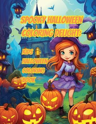 Book cover for Spooky Halloween Coloring Delight