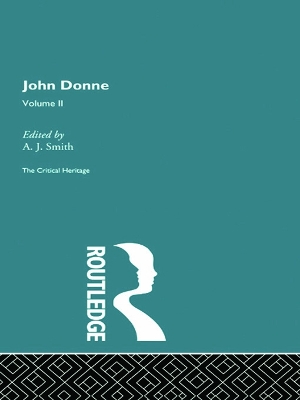 Book cover for John Donne: The Critical Heritage