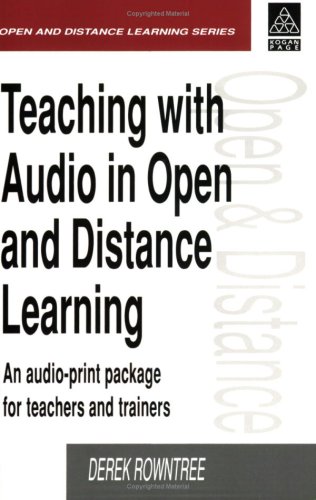 Book cover for Teaching with Audio in Open and Distance Learning