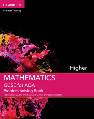 Cover of GCSE Mathematics for AQA Higher Problem-solving Book