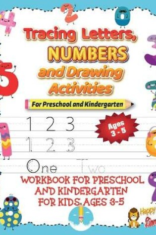 Cover of Tracing Letters, Numbers and Drawing Activities