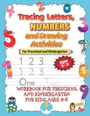 Book cover for Tracing Letters, Numbers and Drawing Activities