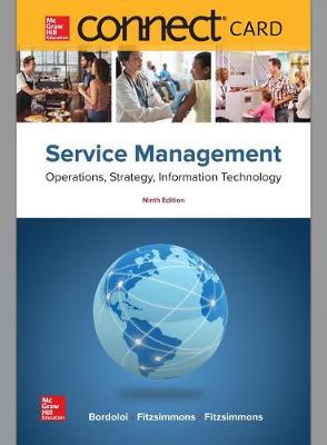 Book cover for Connect Access Card for Service Management: Operations, Strategy, Information Technology