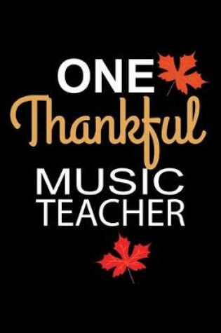 Cover of One Thankful Music Teacher