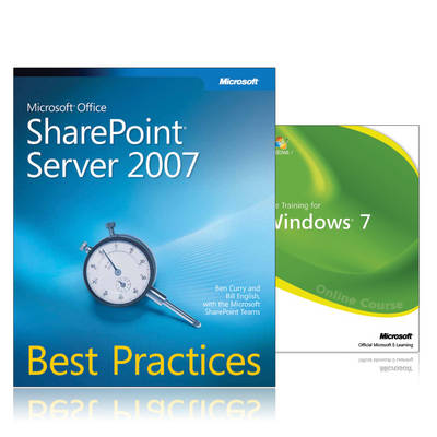 Book cover for Microsoft Office SharePoint Server 2007 Best Practices Book and Online Course Bundle