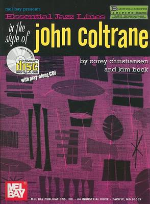 Cover of Essential Jazz Lines in the Style of John Coltrane, B-Flat Instruments Edition