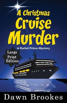 Cover of A Christmas Cruise Murder Large Print Edition