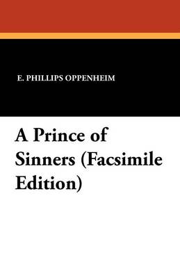 Book cover for A Prince of Sinners (Facsimile Edition