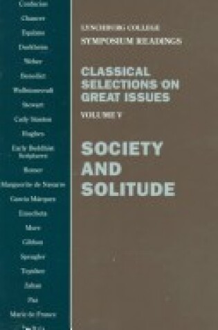 Cover of Classical Selections on Great Issues