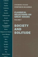 Book cover for Classical Selections on Great Issues