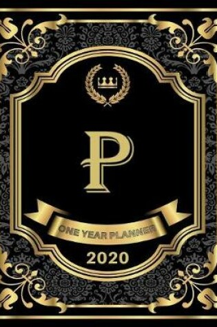 Cover of P - 2020 One Year Planner
