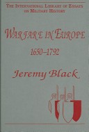 Book cover for Warfare in Europe 1650-1792