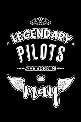 Book cover for Legendary Pilots are born in May