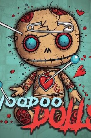 Cover of Voodoo Dolls Coloring Book for Adults