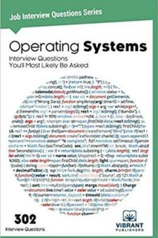 Cover of Operating Systems Interview Questions You'll Most Likely Be Asked