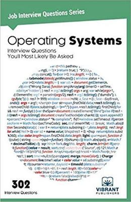 Book cover for Operating Systems Interview Questions You'll Most Likely Be Asked