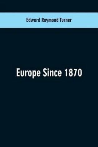 Cover of Europe Since 1870