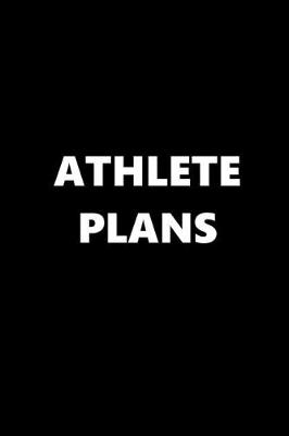 Book cover for 2020 Daily Planner Sports Theme Athlete Plans Black White 388 Pages