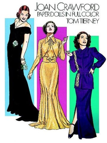 Book cover for Joa Crawford Paper Dolls#(Tierney)