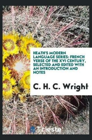 Cover of Heath's Modern Language Series