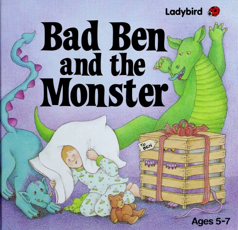 Book cover for Bad Ben and the Monster