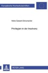 Book cover for Privilegien in Der Insolvenz