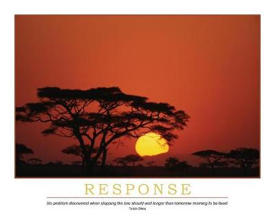 Book cover for Response Poster