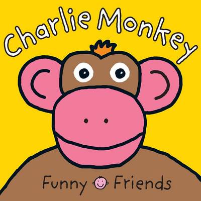 Book cover for Funny Faces Charlie Monkey -- Apple