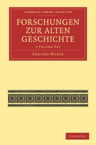 Cover of Forschungen zur Alten Geschichte 2 Volume Paperback Set