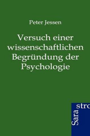 Cover of Versuch einer wissenschaftlichen Begründung der Psychologie