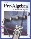 Book cover for Merrill Pre-Algebra SE