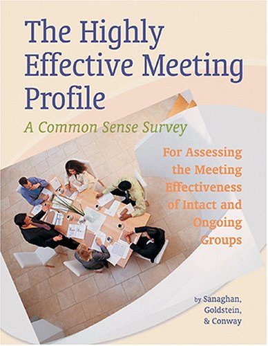 Book cover for Highly Effective Meeting Profile