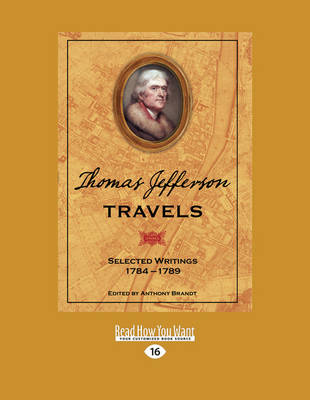 Book cover for Thomas Jefferson Travels: